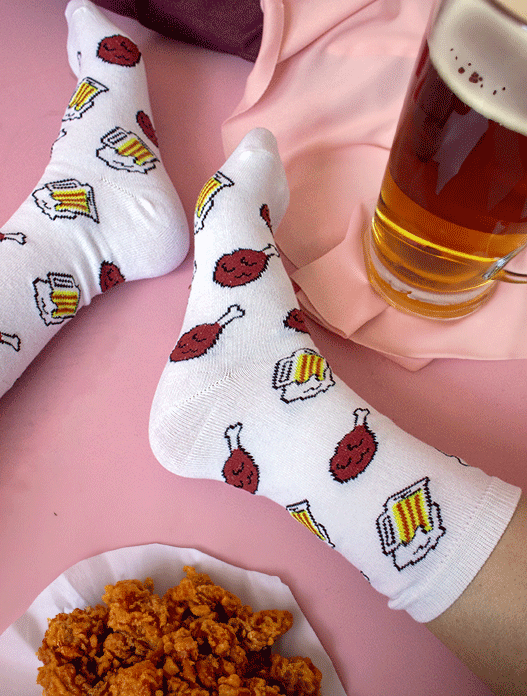Pollo y cerveza